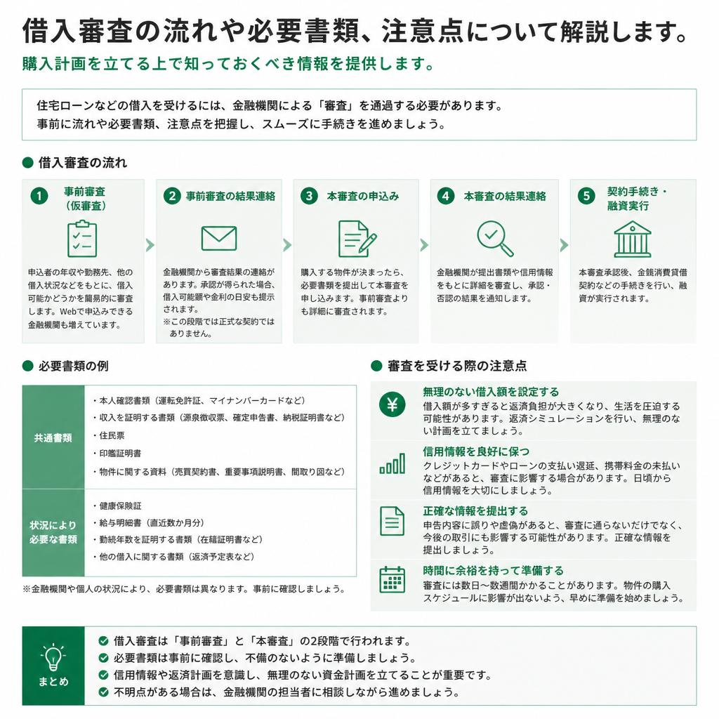 借入審査の基礎知識 ～スムーズな住宅購入を実現するために～