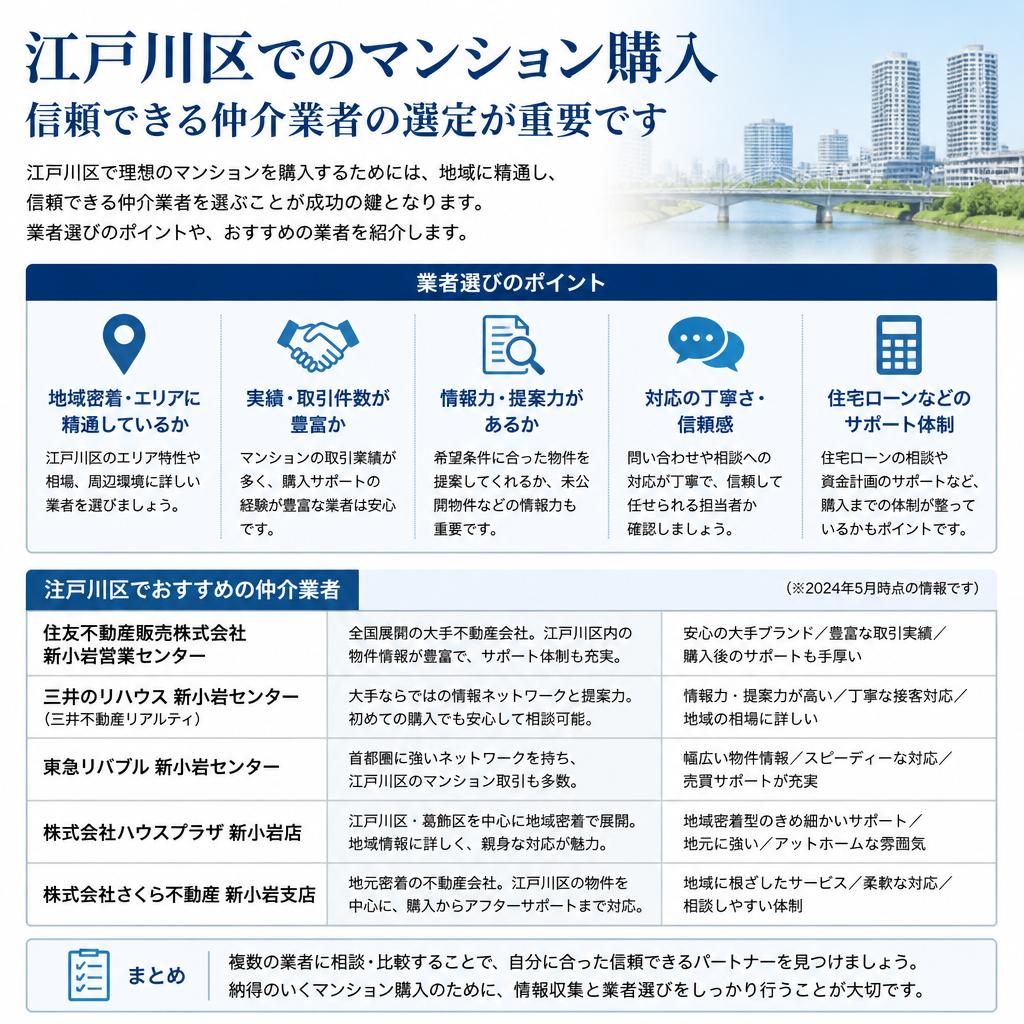 信頼できる仲介業者の選び方