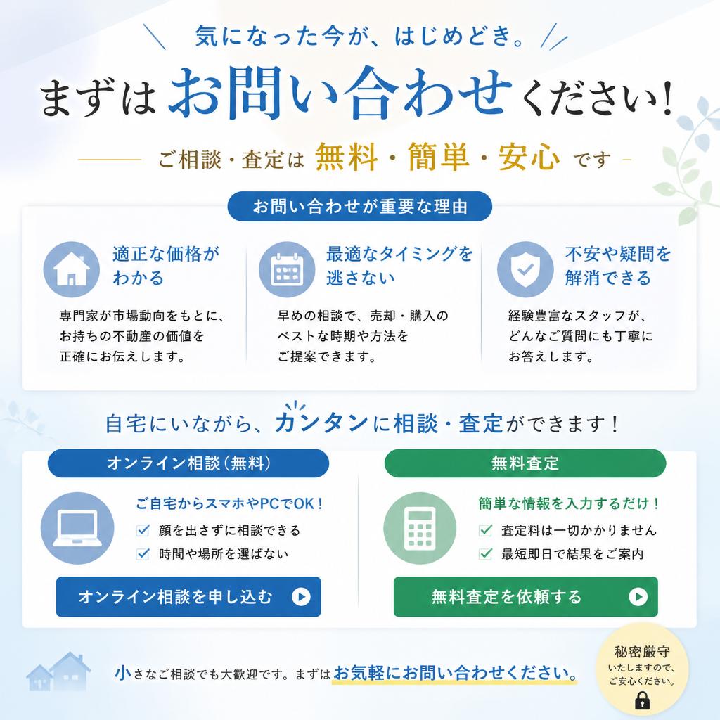 今すぐお問い合わせを！