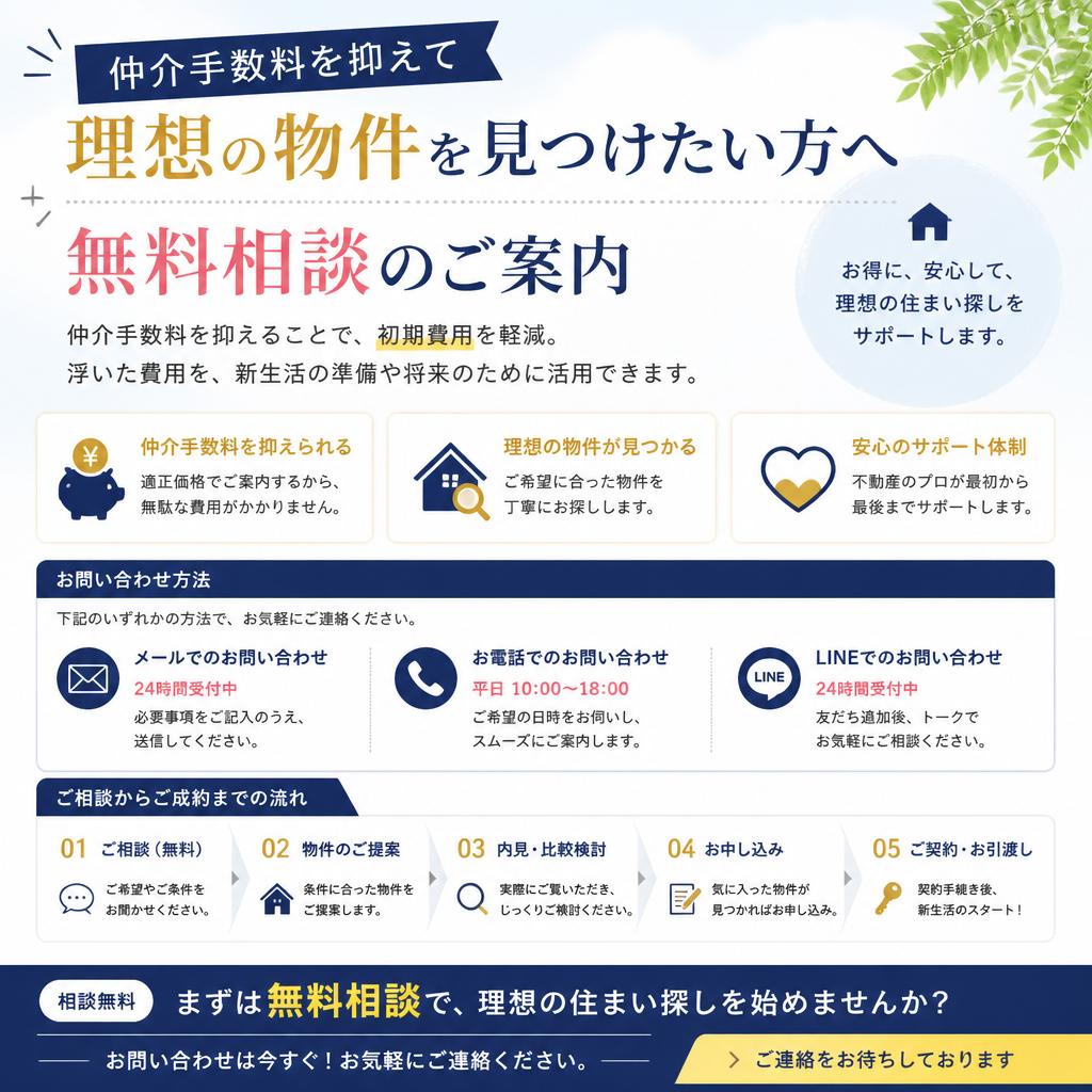 【無料相談のご案内】