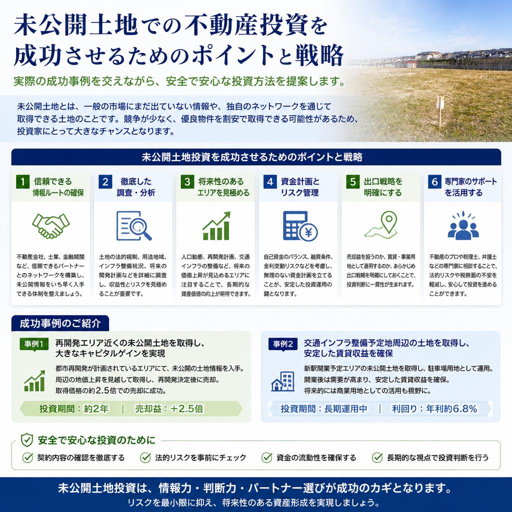 不動産投資成功の秘訣