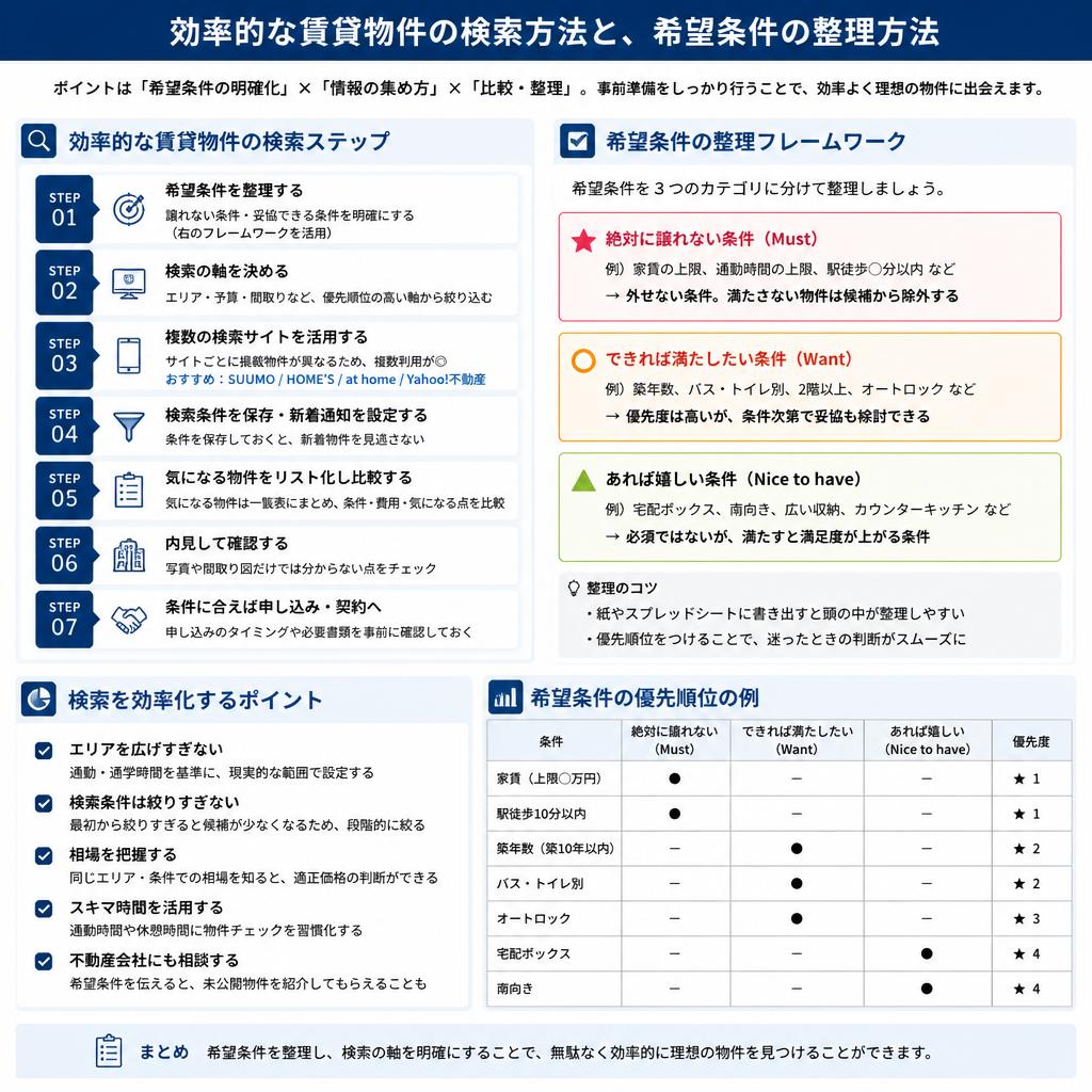 4. 賃貸物件検索のプロセス