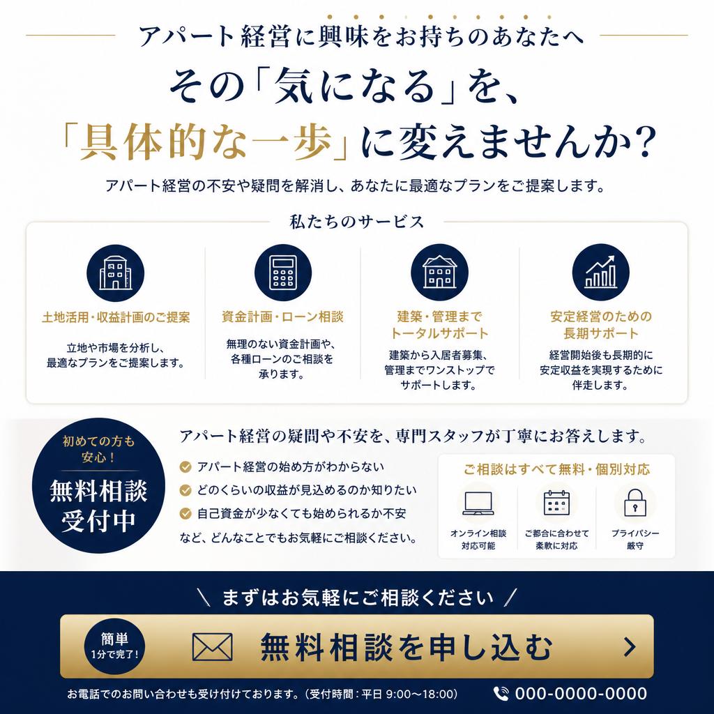 お問い合わせ・無料相談のご案内