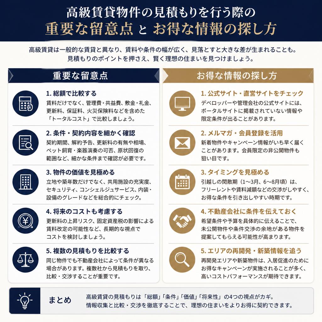 4. 物件見積もりのポイント