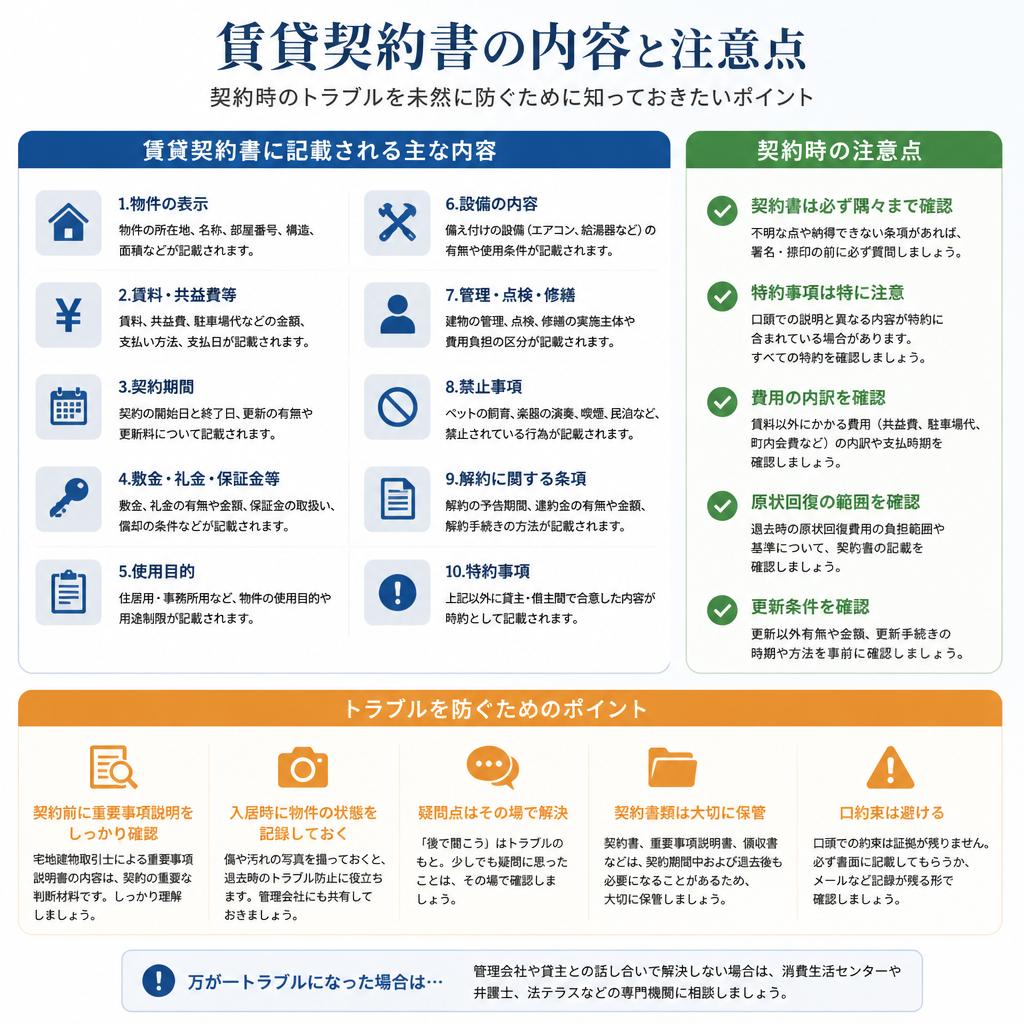 4. 賃貸契約書の理解