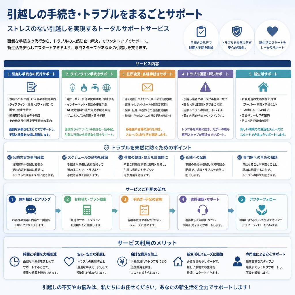5. 引越しサポートの充実