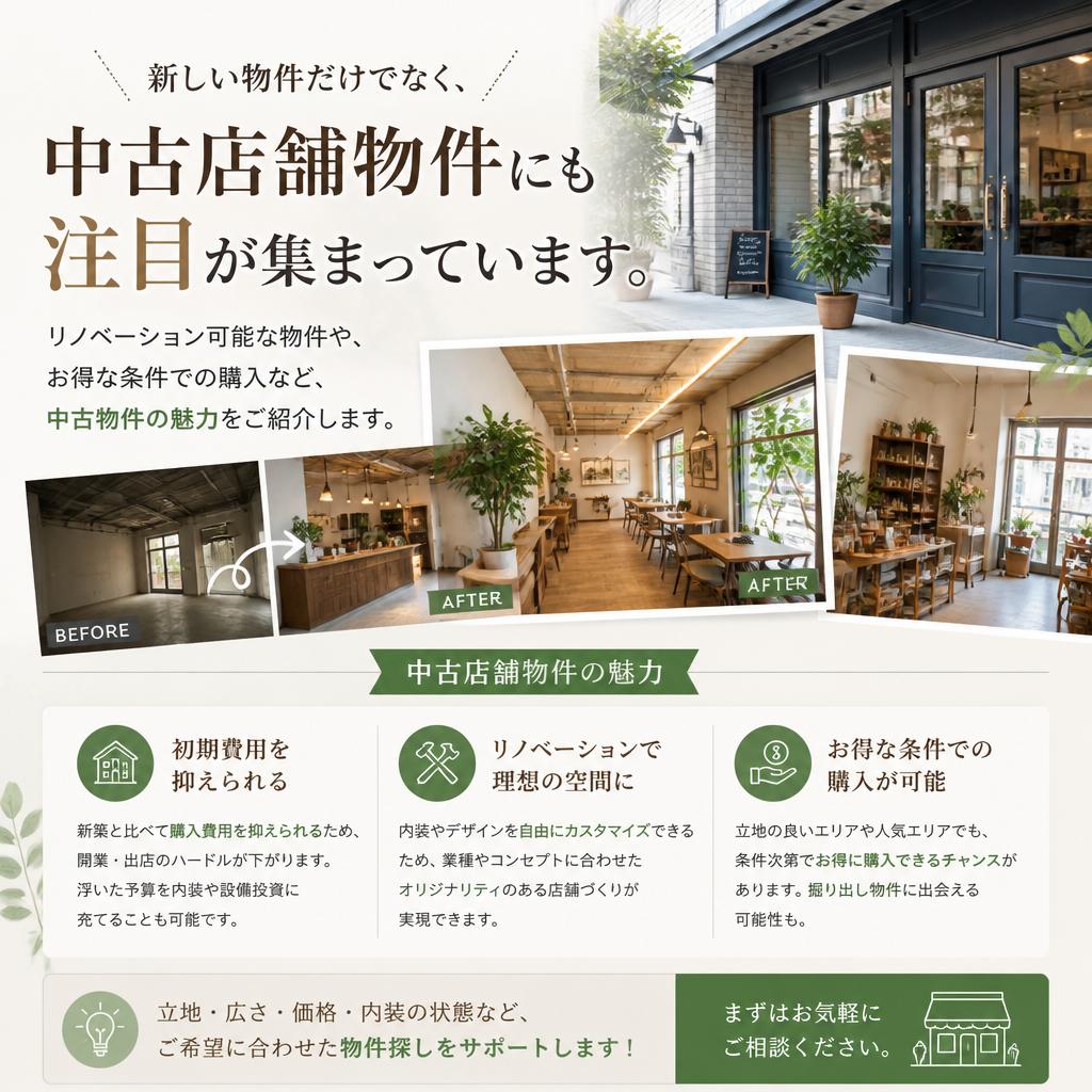 中古物件のメリット