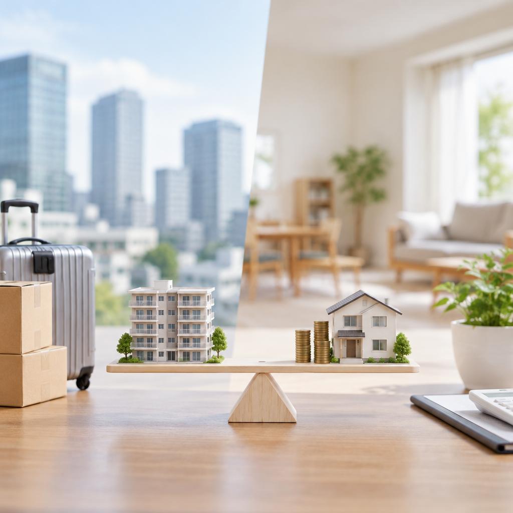 賃貸か購入か？今の暮らしに合う住み替えを見つける