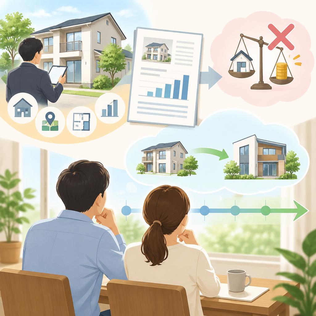 まずは不動産査定から。今の住まいの価値を確かめる